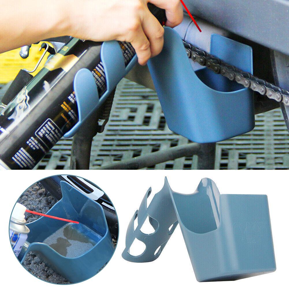 Motorcycle Chain Cleaner Tool Box Portable Handheld Bicycle Storage For Bicycle Maintenance Ant W6D0