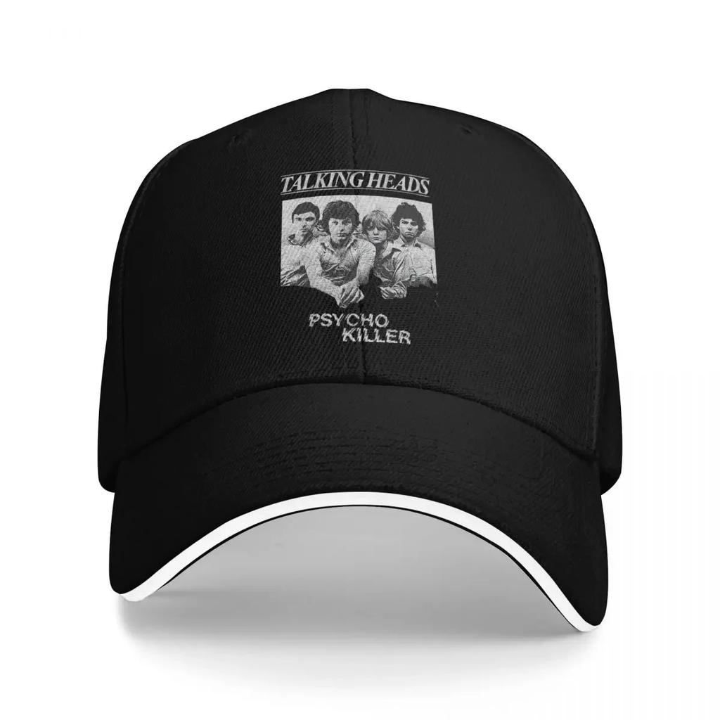 Vintage Talking Heads Band Durable for All Seasons Caps WomenBaseball Cap Men's Baseball Cap