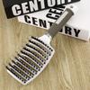 Hair Scalp Massage Comb Bristle Nylon Hairbrush Wet Curly Hair Styling Tool