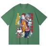 230 Gsm 100% Cotton Dandadan V25 Okarun Print Unisex Heavy Cotton T Shirt