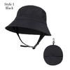 Summer Waterproof Bucket Hat Quick-drying Portable Sun Hat Sun Protection Anti-UV Fishing Cap Mountaineering