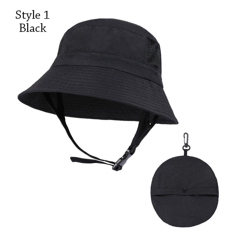 Summer Waterproof Bucket Hat Quick-drying Portable Sun Hat Sun Protection Anti-UV Fishing Cap Mountaineering