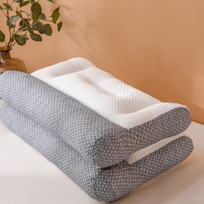 Подушка с разделителями в японском стиле, предотвращающая растяжение, защищает шейный отдел позвоночника и помогает спать, цельная подушка для дома