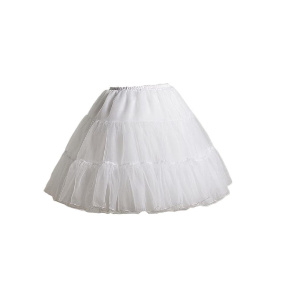 Многослойное короткое платье Юпон Филле Кружевные подъюбники для свадьбы Бальное платье