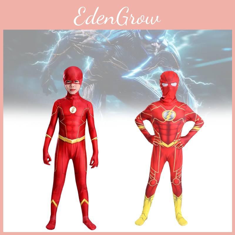 Comics The Flash Milk Silk Cosplay Jumpsuit For Roleplay And Stage Performance Special Characters Included