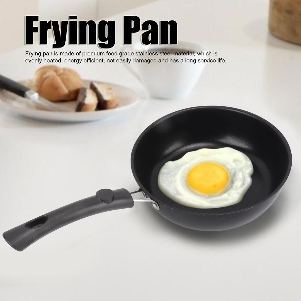 Comfortable Handle Omelet Pan Non-Stick Egg Skillet Cookware Frying Pan Camping