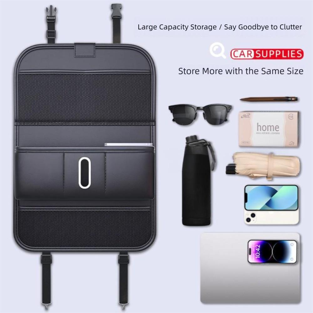 Со складным столиком, органайзер для хранения на спинку сиденья, защита от пинков, аксессуары для интерьера автомобиля