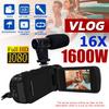 16MP Professional 1080P HD Camcorder Video Camera Night Vision  IPS HD Camera 18X Digital Zoom Camera With Mic 2.4 Inches