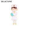 Enamel Nurse Figure Brooches For Women Personality Medical Brooch Pins Supply