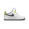 Nike Force 1 Toggle PS Белые детские кроссовки Volt Game-Royal Iron-Grey CU5287-101
