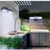 3 Light Modes Outdoor Courtyard Lamp Human Body Sensing LED Solar Light Solar Clip Light  Garden
