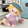 1 set Outfit 20cm Cotton Doll Clothes Cartoon T-shirt Plush Doll Clothes  Children's Gift