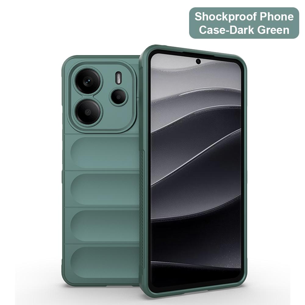 Жидкий силиконовый чехол для телефона для Xiaomi Redmi Note 15 Pro 5G 14 13 12 11 10 Pro 4G 15C 14C 13C 12C 10C Мягкая бронированная задняя крышка Funda
