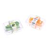 1/12 Dollhouse Mini Supermarket Vegetable Fruit Model With Clear Box Dollhouse Simulated Food Decoration Dolls House Accessories
