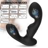 Male Prostate Massager Remote Control Anal Vibrator 10 Modes Full Silicone Testis Stimulate Anus Butt Plug Toy Adult Sex Men Masturbator