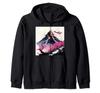 Snow Peak Yamazakura Sharp Color Pink Zip Hoodie