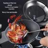 SUPOR Titanium Non-stick Wok with Lid