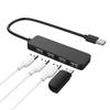 Ultra-thin USB 2.0 Multi-USB 4 Port Splitter Hub Adapter Dock Expander PC Laptop Computer Accessories