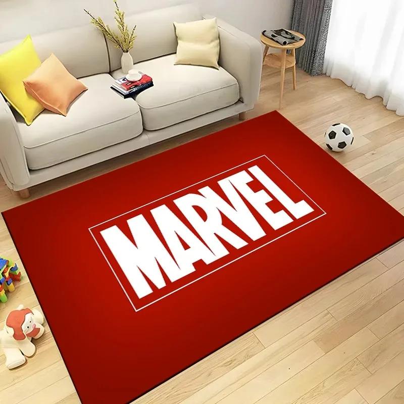 Disney Marvel-Avengers Superhero Area Rug for Home Living Room Bedroom Sofa Doormat Kitchen Decor Non-slip Floor Mat