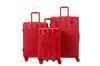 Set of 3 DOKI RED HELLO KITTY Rigid Suitcases