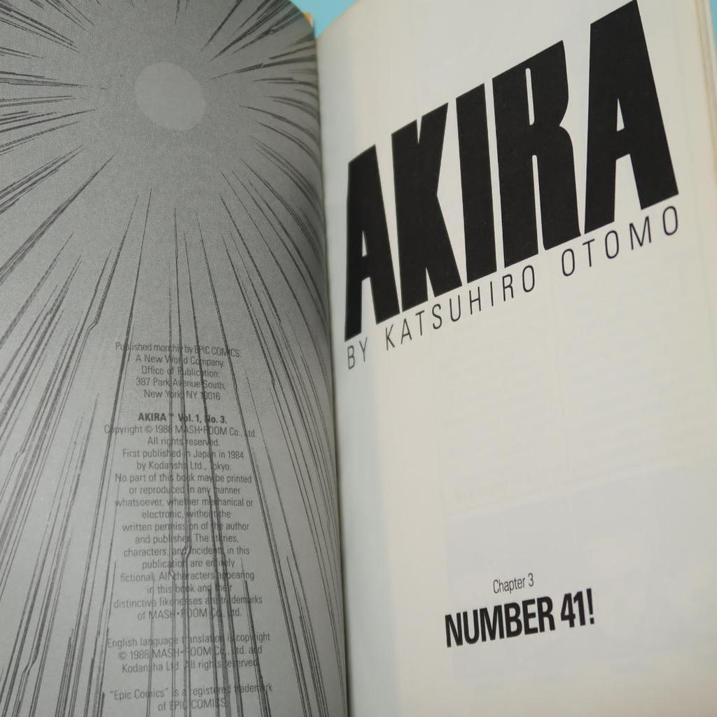[Б/У] Распродажа! Зарубежные книги AKIRA ТОМ 1 №3&4 EPIC COMICS 2 книги