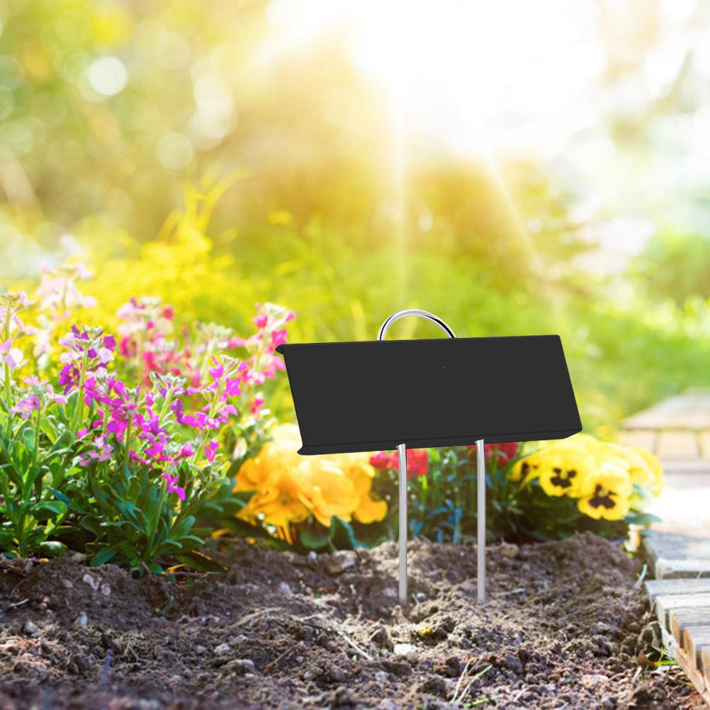 12 шт. Металлические бирки для растений Погодоустойчивые садовые маркеры Таблички Этикетки для овощей Трав цветов