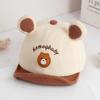 with Ears Baby Baseball Cap Cartoon Bear Infant Peaked Hat Comfortable Sun Hat  For Boys Girls