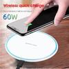 60W Fast Wireless Charger Pad Stand Phone Qi Wireless Charging Dock Station Induction Chargers For Phone 14 13 12 11 Android Phone