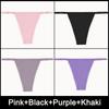 4PCS/Set  Adjustable Waist Sexy G-string Panties Cotton Women's Underwear Girl Female Pantys Bikini Lady Thongs Lingerie