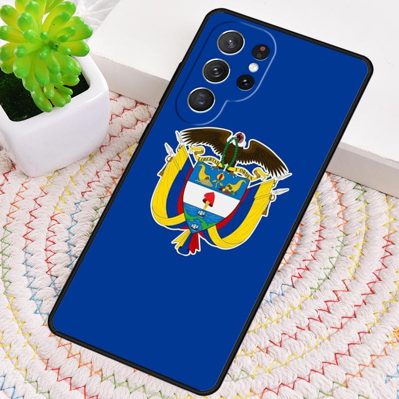 Чехол для телефона Флаг Колумбии для Samsung Galaxy note 10 pro S26 Ultra S23 S24 FE S25 S21 S22 PLUS ударопрочный