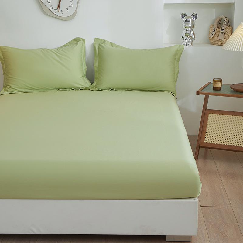 Новый хлопок чистый хлопок 13372 однотонный твил джет матрас простой матрас защитный чехол нескользящая простыня матрас