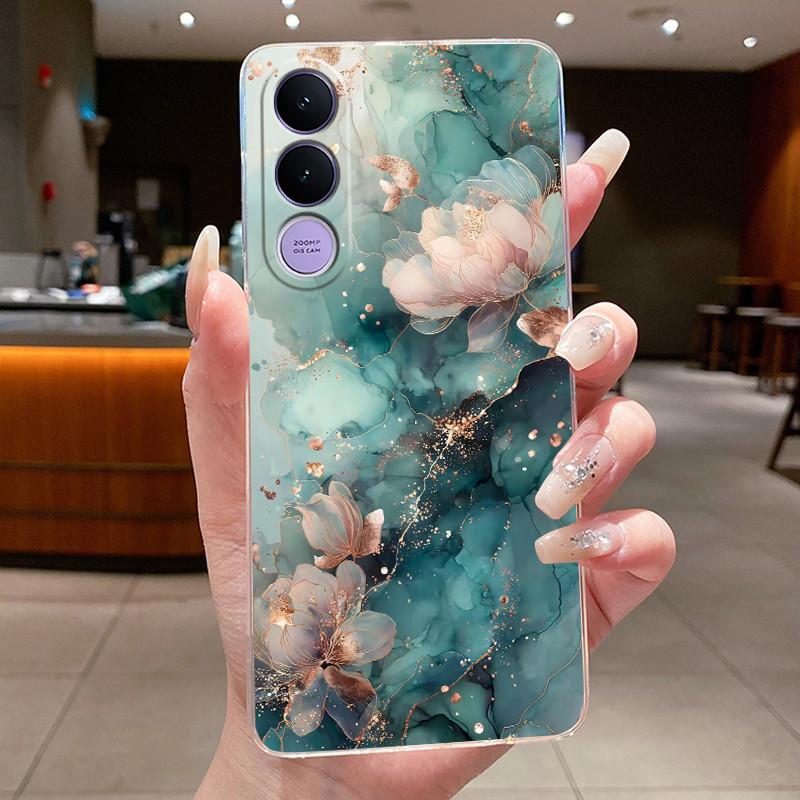 Чехол для Vivo V70 FE V70FE 5G V2550 Чехол для телефона Эстетичный Роскошный Милый Крутой Для Мальчиков Девочек Мягкий Силикон Прозрачный ТПУ Чехол-Оболочка