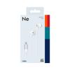 Radius Earphones for Android and with Remote and HP-NEL12C Type-C In-Ear iPad, Mic, Hands-Free, USB-C, HP-NEL12CW (White)