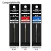 Mitsubishi Pencil Oil Ballpoint Pen 3 Colors Jet Stream Black Back Order 0.7mm SXE3-3500-07 SXE3350007.24