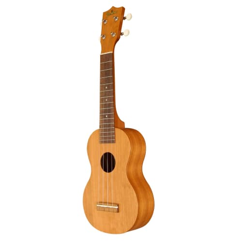Famous FS-11G Beginner's Set (4-Piece Classic Set) (Made In Japan, Cherry Wood Soprano Ukulele)