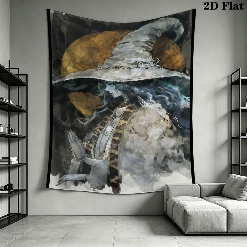 Ranni Star Wall Hanging Printed Fabric Blanket Decorative Tapestries for Bedroom Living Room Home Decor