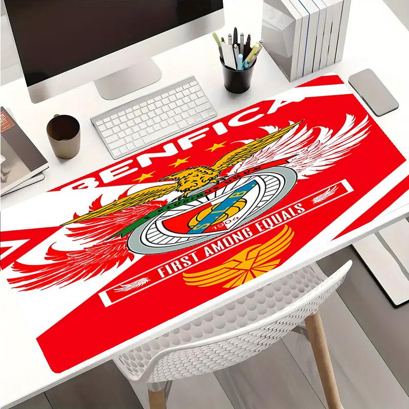 Sport Lisboa e Benfica Mouse Pad - Non-Slip Rubber Base, Smooth Surface for Work,Gaming,Office,And Home Use, Desk Mouse Pad