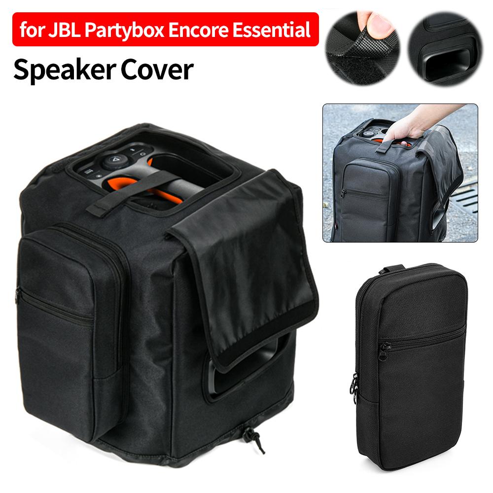 Speaker Cover for JBL PartyBox Encore Essential Party Speaker Dustproof Protective Speaker Case with Side Microphone Storage Bag