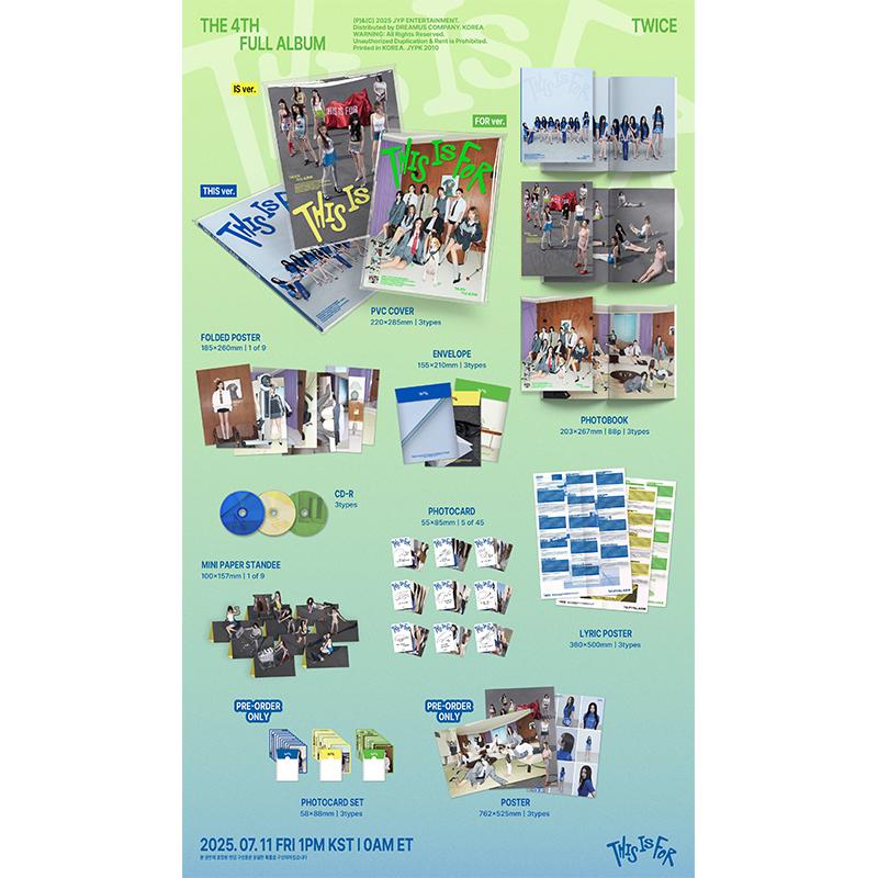 Twice 4-Й ПОЛНЫЙ АЛЬБОМ [ЭТО ДЛЯ] (Онлайн-преимущество)