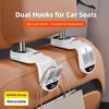 2Pcs Car Seat Back Hooks Adjustable Hook Auto Accessorie For Mitsubishi Eclipse Lancer Outlander Pajero ASX Colt Space Delica Ex