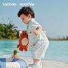 Balabala Jumpsuit Baby Polo Collar Gentleman Style