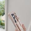 For Samsung Galaxy S25 Ultra Case Card Holder Wristband Lacquered Snake Texture PU + PC Back Cover with Lanyard