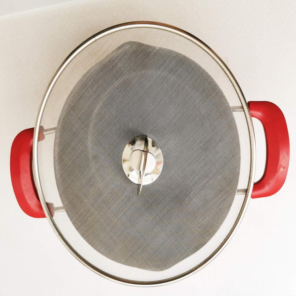 Antallcky 3 шт. Защитная крышка от брызг жира для сковороды со складной ручкой-Щит-Защита от брызг масла-Без беспорядка от кулинарного масла–Без ожогов–Ультратонкая