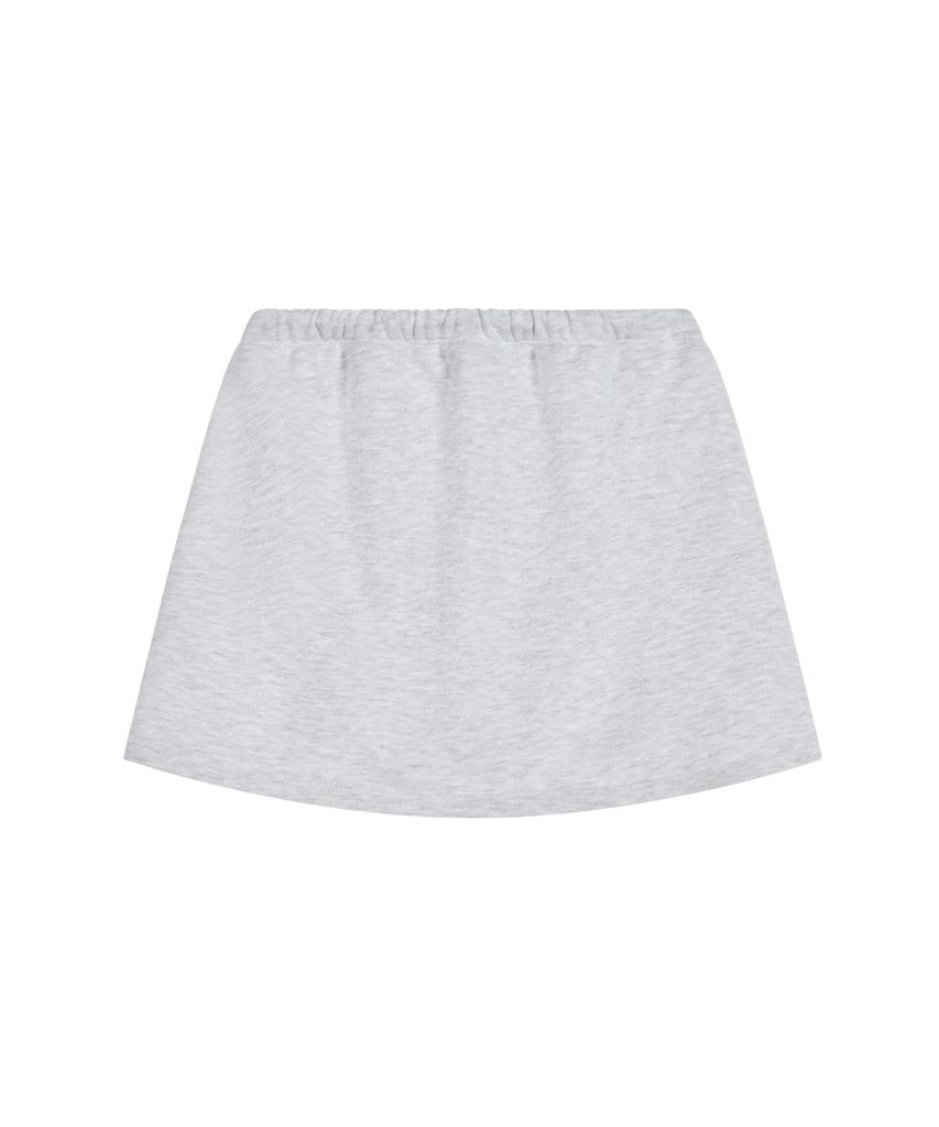 Rest And Recreation Sweat Mini Skort - Light Gray