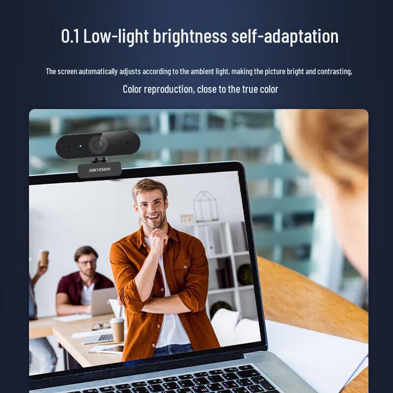 HIKVISION E12 1080P HD USB Computer Webcam with Mic