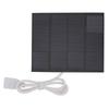 Solar Charger Panel 1.5W 6V USB Interface High Efficiency Multifunctional Portable Solar Charger
