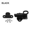 Bolt Latch Lock Pull 2 Color Aluminum Black Door Gate Ring Security W/ Screws Window 2019 High quality Hot sale