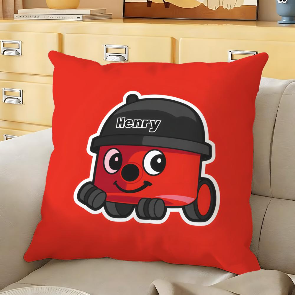 HHenry Hoover Cushion Cover Soft Durable Reversible Pillow Cover Home Car MultiScene Daily Comfort Pillowcase