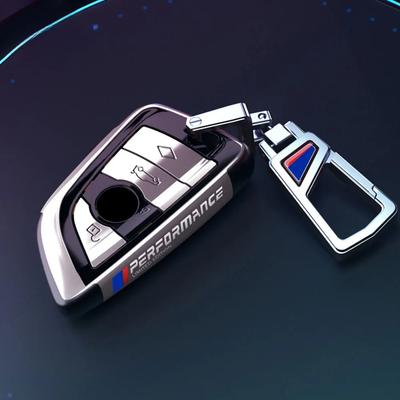 Кейс-накладка для ключа-брелока автомобиля с гальваническим покрытием ПК для BMW X1 X3 X4 X5 X6 F15 F16 G30 G20 3 5 7 Серии G01 G02 G05 G11 G32 F48 F39