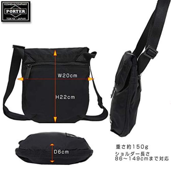 Porter Yoshida Bag Frame Mini Shoulder Bag 690-17850 (3.Navy (50))